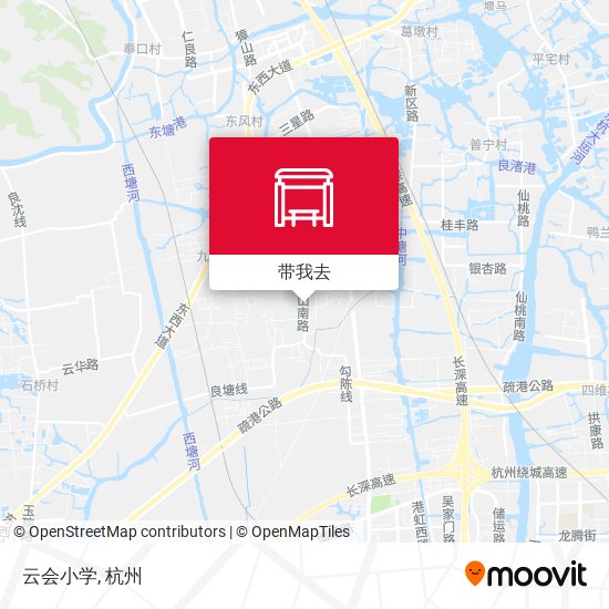 云会小学地图