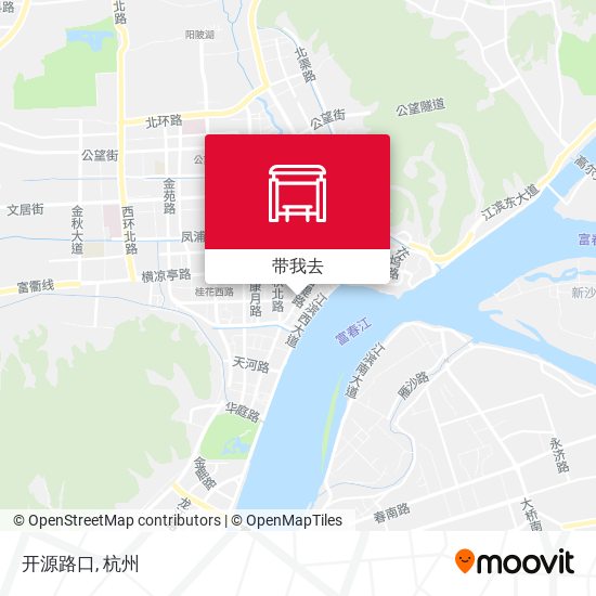 开源路口地图