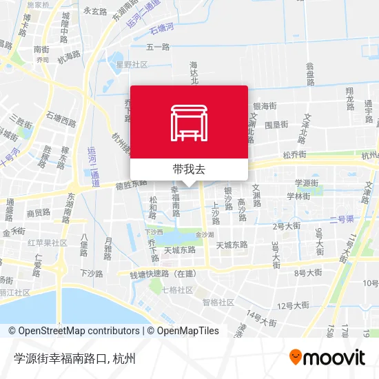 学源街幸福南路口地图