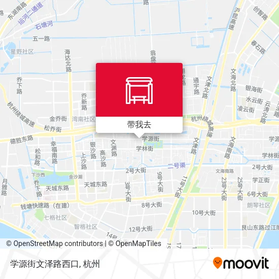 学源街文泽路西口地图