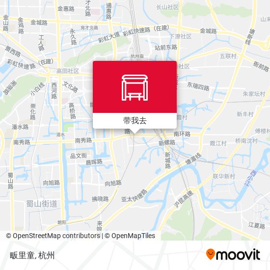 畈里童地图