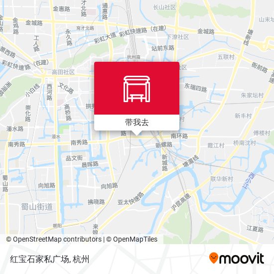 红宝石家私广场地图