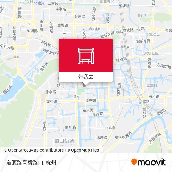 道源路高桥路口地图