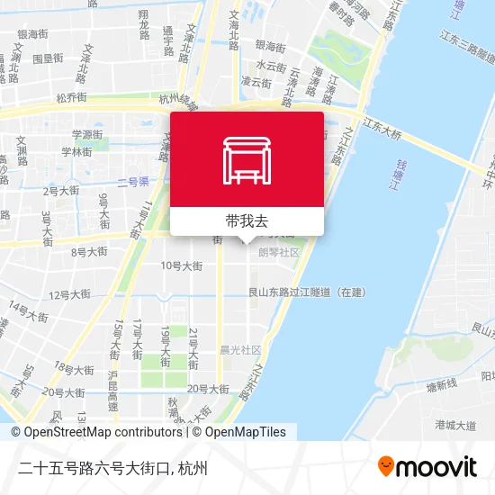 二十五号路六号大街口地图