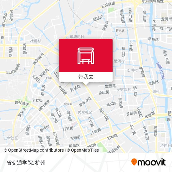 省交通学院地图