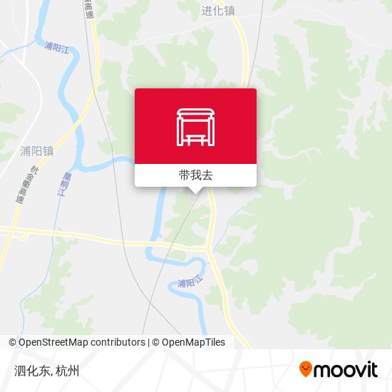 泗化东地图