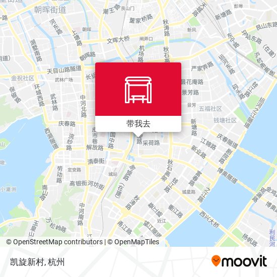 凯旋新村地图