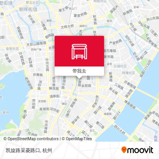 凯旋路采菱路口地图