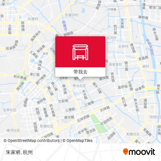 朱家桥地图