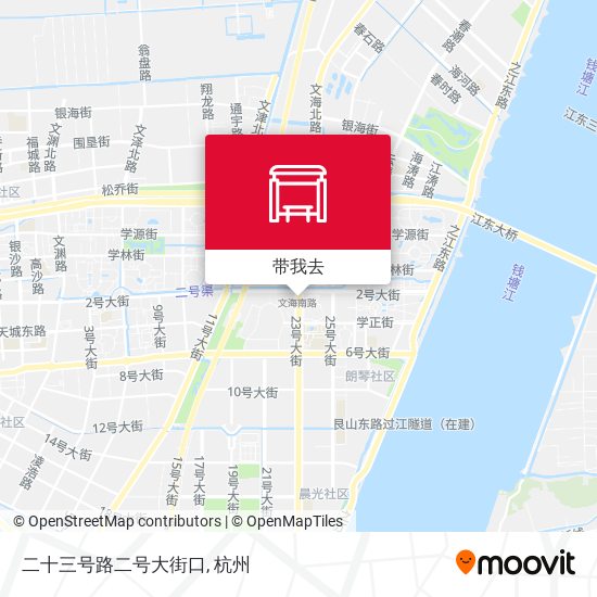 二十三号路二号大街口地图