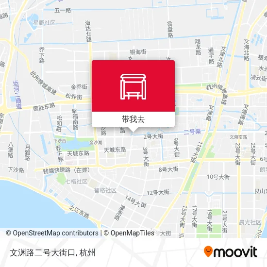 文渊路二号大街口地图