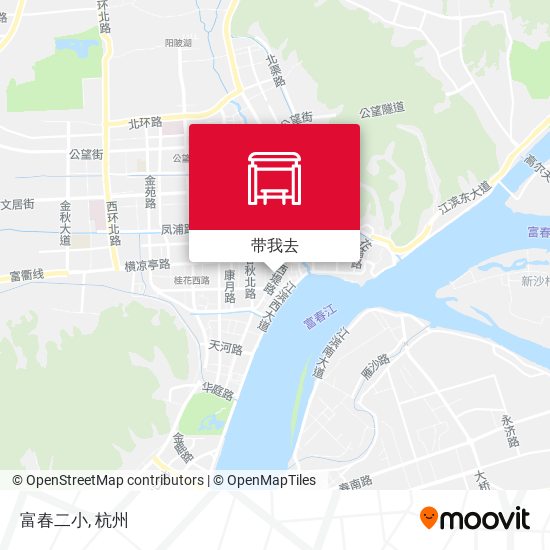 富春二小地图