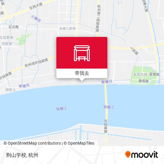 荆山学校地图