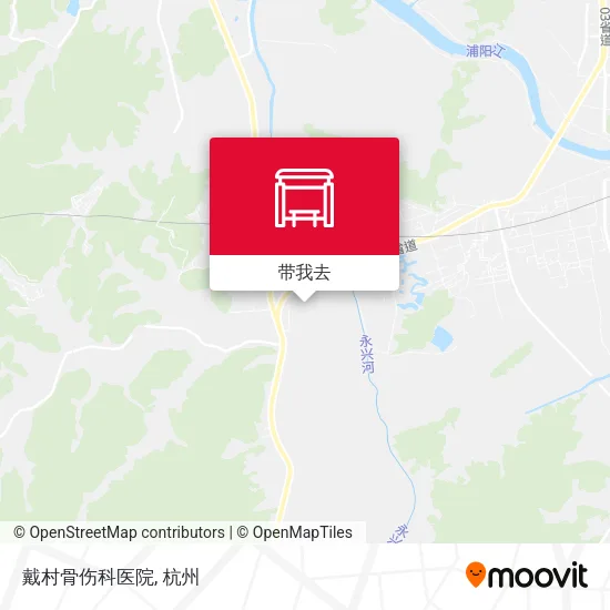 戴村骨伤科医院地图