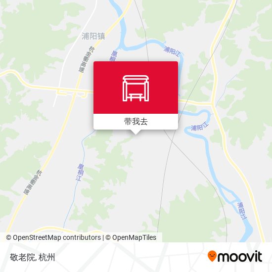 敬老院地图