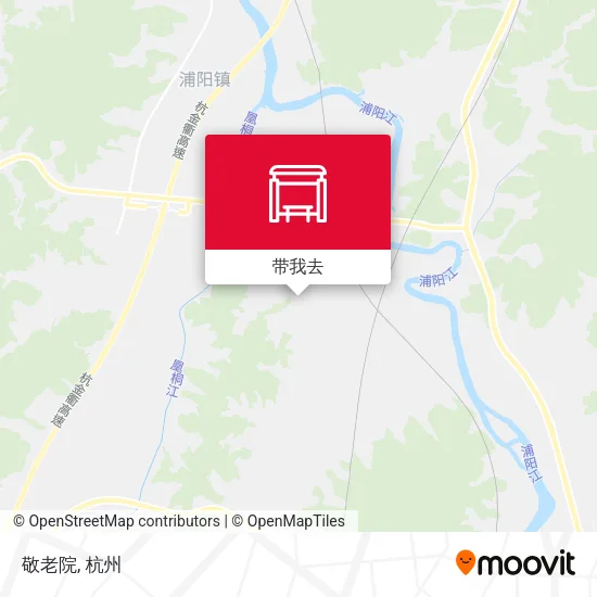 敬老院地图