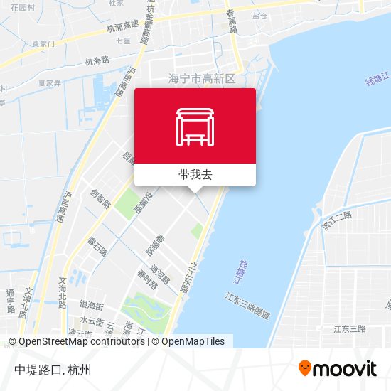 中堤路口地图