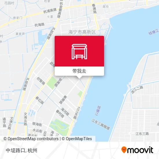 中堤路口地图