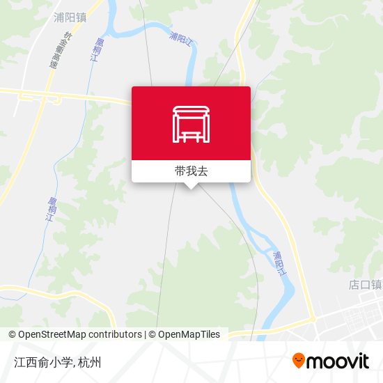 江西俞小学地图