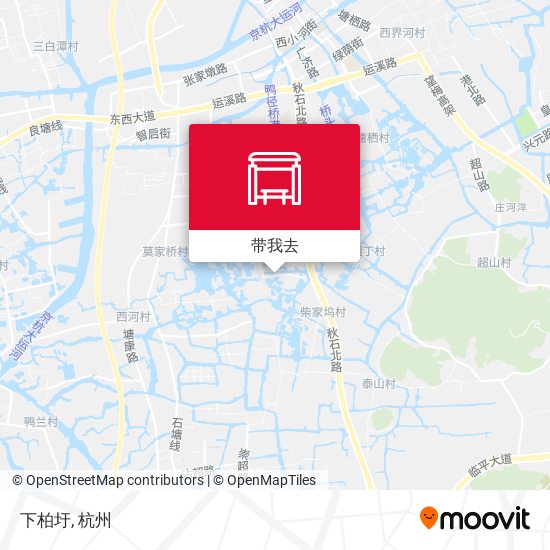 下柏圩地图
