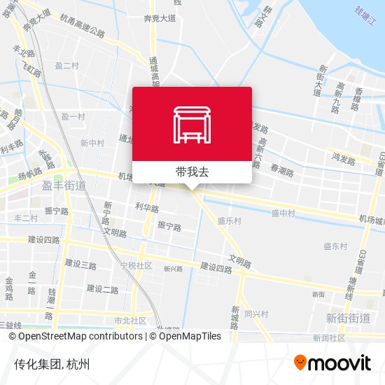 传化集团地图