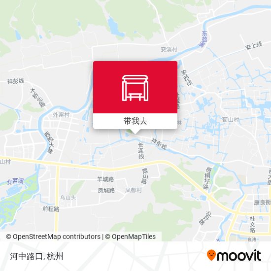 河中路口地图