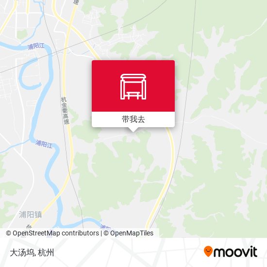大汤坞地图