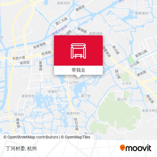 丁河村委地图