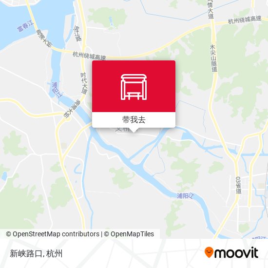 新峡路口地图