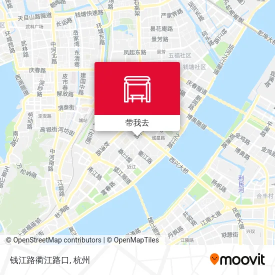 钱江路衢江路口地图
