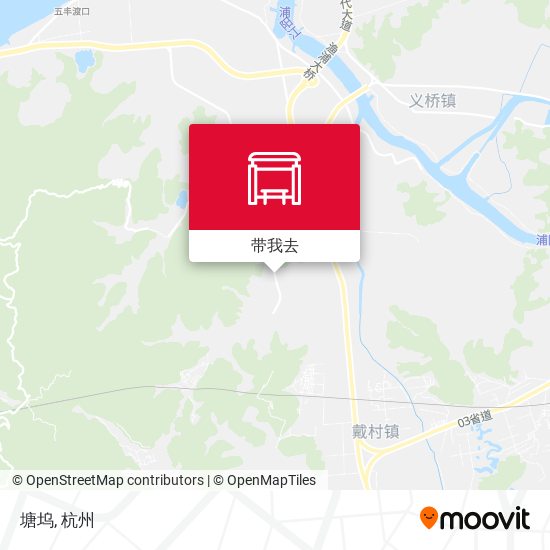 塘坞地图