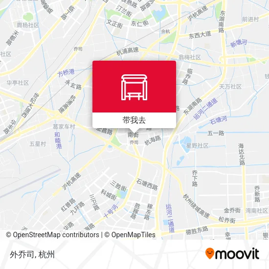 外乔司地图