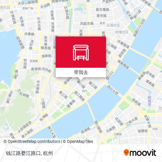 钱江路婺江路口地图