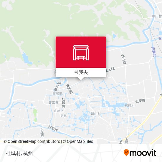 杜城村地图