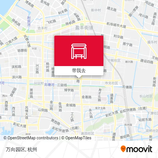 万向园区地图
