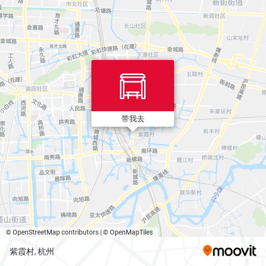紫霞村地图