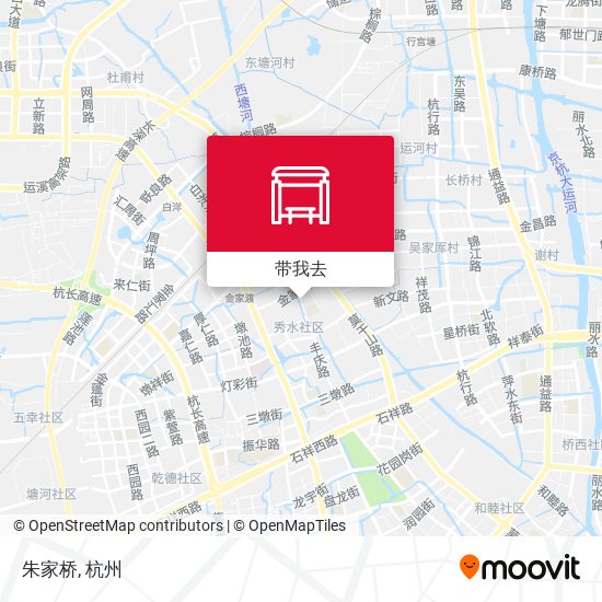 朱家桥地图