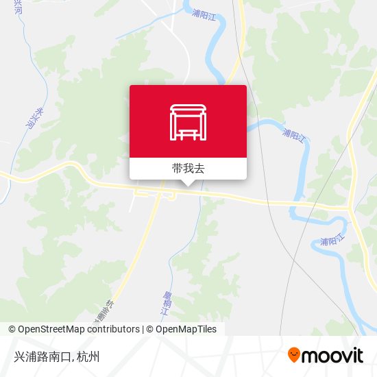 兴浦路南口地图