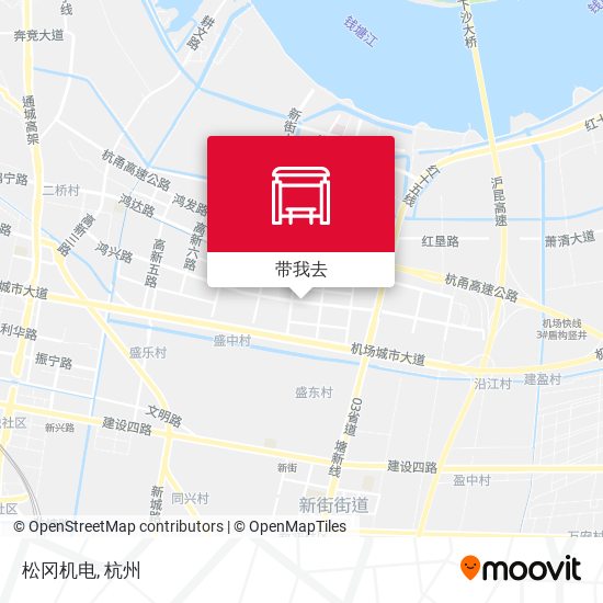 松冈机电地图