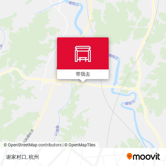 谢家村口地图