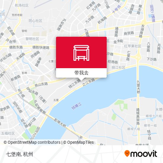七堡南地图