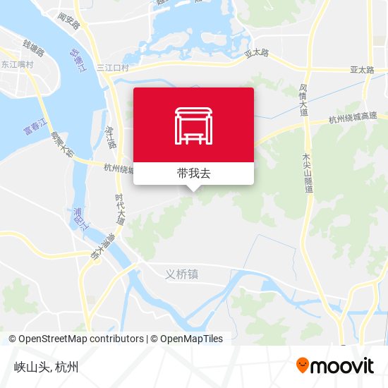 峡山头地图