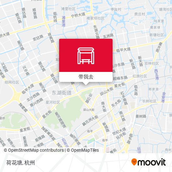 荷花塘地图