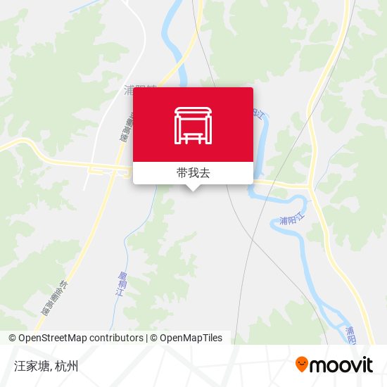汪家塘地图