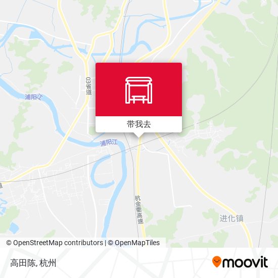 高田陈地图
