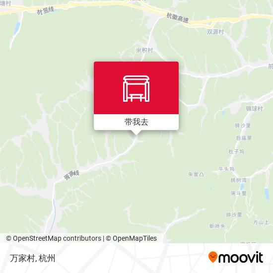 万家村地图