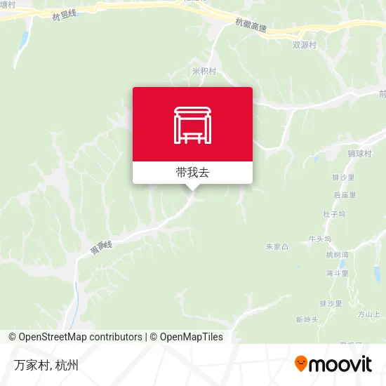 万家村地图