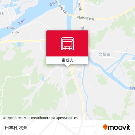 田丰村地图