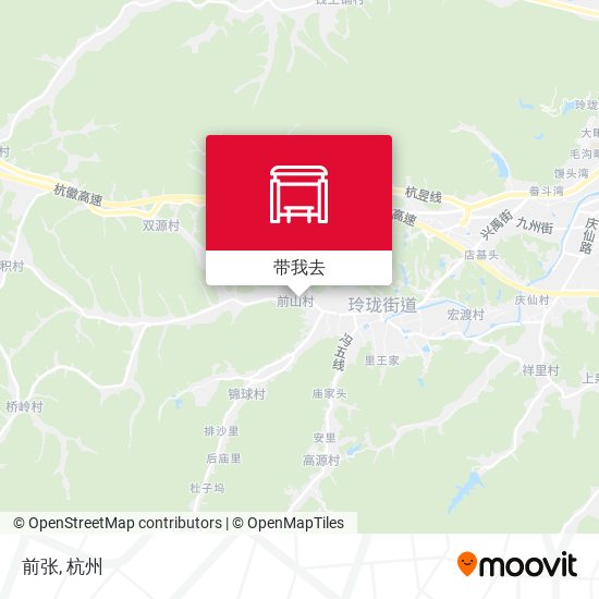 前张地图