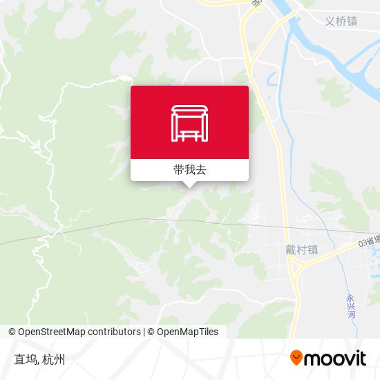直坞地图